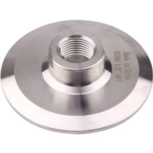 DERNORD Sanitary 3 Inch Tri Clamp to 1/2" NPT Female Tri Clover