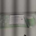 Retro Wireless Keyboard and Mouse Combo, Full-Size USB Keyboard with Round Keycaps, 2.4GHz Wireless for Desktop, Laptop and Computer (Green-Colorful)