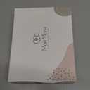 MairMore Baby Swaddle Receiving Blankets with Matching Beanie Set Newborn Nursery Swaddle Wrap for Baby Girls and Boys (Blue)