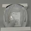 JISULIFE Portable Neck Fan, Hands-Free Bladeless, 5 Speeds, 4000 mAh Battery Operated Wearable Personal Fan, Twistable, Rechargeable, Gift for Women Men-Grey