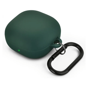 AIRSPO Silicone Case Compatible with Samsung Galaxy Buds 2 Pro/Galaxy Buds 2/ Galaxy Buds Pro/Galaxy Buds Live Case (Midnight Green)