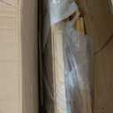 HITNET Bathroom Cabinet Freestanding, Bamboo Storage Cabinet 5-Tier Floor Cupboard with Door and Shelf for Bathroom, Kitchen, Hallway, Natural