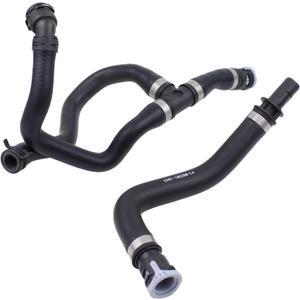 Inlet and Outlet HVAC Heater Hose Kit for Ford Escape 2013-2019 for Lincoln MKC 2017-2019 Engine Water Heater Hose