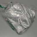 Wuchieal 55" soft semicircle Worship Flags, satin semicircle Banner Praise Flag with Scalable Rods 1 pairs (Silver)