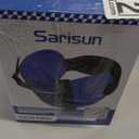 Travel Pillows for Airplanes, Airplane Pillow for Long Flight, Airplane Head Strap with Eye Mask for Sleep, Travel Neck Pillow for Car Road Trip, 360 Support Headrest, Stop Bobblehead, Black