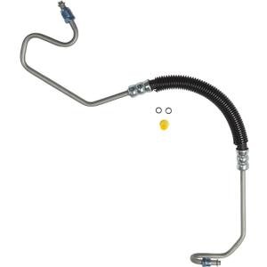 Edelmann 80263 Power Steering Pressure Hose: Replacement for - 1996 GM Trk; C & K Series, Suburban, Tahoe, Yukon, Black
