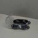 Aegend Swim Goggles, 2 Pack Swimming Goggles No Leaking Adult Men Women Youth (Black & Light-white Gray)