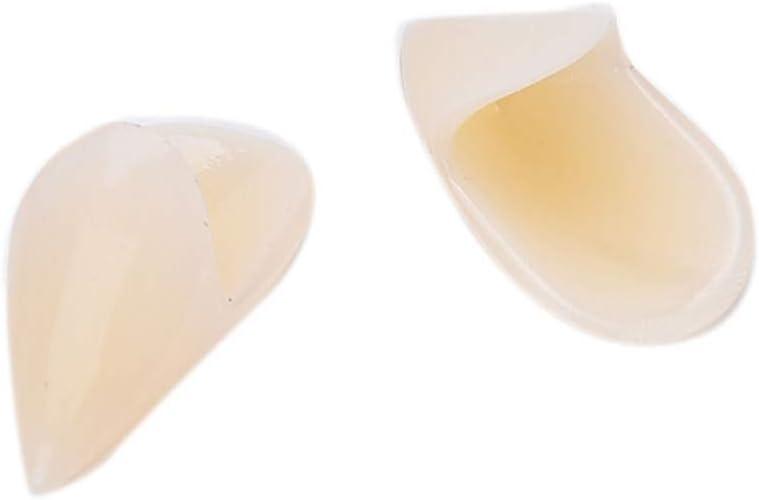 oAtm0eBcl Vampire Fangs, 1.3cm/1.5cm/1.7cm/1.9cm Halloween Vampire Resin Fangs, Cosplay Party Zombie Fangs Werewolf Teeth Costume Tooth 1.9cm
