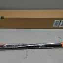 2.4–6 FT Telescoping Extension Pole, Lightweight Aluminum Extendable Paint Roller Pole for Painting, Dusting, Window Cleaning, Sturdy Extension Pole with Foam Grip, 6 FT Orange