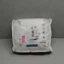 MooMee Bedding Sheet Set 100% Washed Cotton Linen Like Textured Breathable Durable Soft Comfy (Solid Bright White, King)