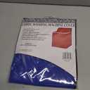 Better Home Xlarge Fabric Waterproof Washing Machine Cover with Zippered Top Material Appliance (Chocolate Brown)
