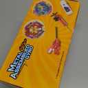Daoyehsy Bey Battle Top Burst Metal Fusion Attack Set, 12 Spinning Tops 3 Launchers Combat Battle Toy with Portable Storage Box Present for Kids Ages 8 10 12+