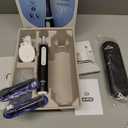 Oral-B iO Deep Clean Rechargeable Electric Toothbrush, Black, iO Series 3 Limited, 2 Brush Heads, Travel Case, Pressure Sensor, 3 Cleaning Settings (1 Count (Pack of 1))