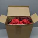 8 Bunches 72 Heads Artificial Roses Bulk with Long Stems & Leaves Mixed Pink Red Silk Rose in Bulk for Decoration DIY Wedding Arrangement Bridal Bouquets Centerpieces Valentines Home Decor