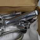 High Pressure 8-mode Handheld Shower Head with 5 ft Stainless Steel Hose and Adjustable Bracket, Built-in Power Wash to Clean Tub, Clean Corner,Tile & Pets