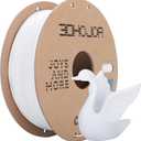 PLA Filament 1.75mm 3D Printer Filament,1kg Cardboard Spool (2.2lbs) Fit Most FDM 3D Printer,Dimensional Accuracy +/- 0.03 mm,Vacuum Packaging-Cold White