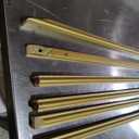 Gold frame assembly kit, 6 pieces length 35 inches, 2 pieces length 22 inches