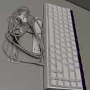 AULA Hero 68 HE 60% Gaming Keyboard Wired, Hall Effect Magnetic Switch Keyboard with Adjustable Actuation, Fast Trigger Mode, 8K Hz Polling Rate, 0.125ms Latency,Side Printed PBT Keycaps, RGB Backlit (White)