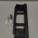 Door Jamb Hinge Jig Compatible with 8 Sizes from 2-1/2" to 6" and 5 Door Thickness from 1-3/8" to 2-1/2", Precise Efficient Hinge Installation (Black)