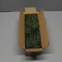 Watayo 60 Pcs Christmas Artificial Pine Branches with Red Berry Stems, 10.5" Faux Evergreen Norfolk Pine Cypress Leaves Stems, Fake Foliage Pine Needles Picks for DIY Craft Garland Home Decor