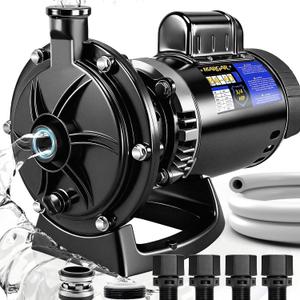 PB4-60 Booster Pump, Replacement for Polaris PB4-60, 3/4 HP Pool Cleaner Booster Pump for Polaris 180/280/360/380/3900 Pool Cleaners, 115V/230V Dual Voltage, Includes Extra Seal Kit