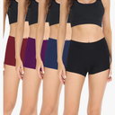 wirarpa Women's Boyshorts Panties Cotton Boxer Briefs for Ladies Underwear Shorts with Cotton Crotch 4 Pack S