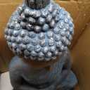 25" Large Buddha Statue Outdoor for Garden, Meditating Buddhist Statues