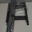 Mavivegue Expandable Shoe Rack, 2-Tier Adjustable Shoe Organizer, Shoe Shelf for Closet, Entryway, Front Door (Black)