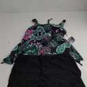 Hanna Nikole Plus Size Tankini Swimsuits for Women Two Piece Swim Top Shorts Tummy Control Bathing Suits, 16W