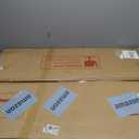 Delma Arched Bathroom Mirror, 24"x36" Wall Mounted Vanity Mirror for Bedroom, Living Room and Entryway, Black