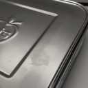 LunchBots Large Trio Stainless Steel Lunch Container -Three Section Design for Sandwich and Two Sides - Metal Bento Lunch Box - Eco-Friendly - Stainless Lid - Staineless Steel