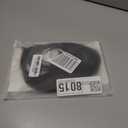 Clip in Bangs Real Human Hair, Human Hair Clip in Bangs, Middle Part HairPieces, No Tangle & Smooth, 11g #1B Natural Black (5x12 Side Bangs)