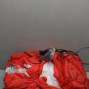 Juegoal Christmas Inflatables Decorations Outdoor, 6FT Inflatable Xmas Snow Globe with Built-in Rotating Lights, Lighted Blow Up Santa & Penguin in Snowing Globe for Holiday Winter Lawn Yard Garden