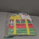 JOYIN 24 PCS 3D Christmas Goody Gift Boxes with Bow for Holiday Xmas Goodie Paper Boxes, School Classroom Party Favor Supply, 6 x 6 x 5.5 8 Designs Candy Treat Cardboard Cookie Box for Gift Giving