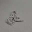 DEWENWILS 3 Outlet Extension Cord with Flat Plug, 25 FT 16/3 Awg Grounded Power Cable for Indoor Use, SPT-3 Cord, White, ETL Listed, 1 Pack