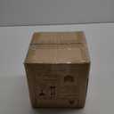 PEMAR 5.9 Handmade Mother of Pearl Tissue Box Cover  Acacia Wood Cube, 5.35 Interior Fits 5 Square Boxes, Sliding Bottom, Lacquer Rustic Farmhouse Decor (White Leaves)