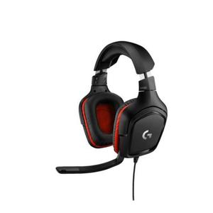 Logitech - G332 Wired Gaming Headset for PC - Black/Red
