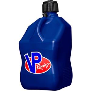 VP Racing 5.5 Gallon Motorsport Container Blue Utility Jug - Features Close-Trimmed Cap and Neck for Tight Seal - Made of Even-Density Plastic (1pack)