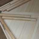 Folding Picnic Table with Table Runner, Portable Boho Low Picnic Table for Indoor Outdoor, 80" x 30" Wooden Table with Adjustable Heights for Camping, Wedding, Beach, Garden, Party(Large Size for 8)