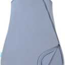 PurComfy Summer Sleep Sack, 0.5 TOG Bamboo Viscose Baby Wearable Blanket with 2-Way Zipper, Soft Breathable Baby Sleeping Bag (Whale)
