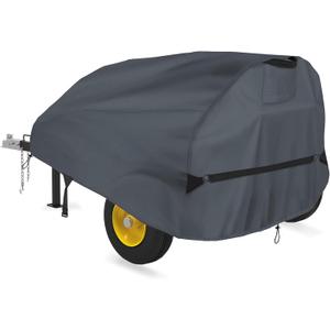 Log Splitter Cover for 15-22 Ton Gas-Powered and Electric-Powered Horizontal Log Splitters. Waterproof Outdoor All-Weather - Thickened and Tear-Resistant, Dustproof, Rainproof and UV-Proof (Gray)