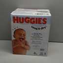 Huggies Size 1 Diapers, Snug & Dry Newborn Diapers, Size 1 (8-14 lbs), 128 Count