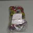 Laelfe 7PCS Artificial Sunflowers Flowers Silk Fall Sunflower Vintage Burgundy Sunflowers Decorations for Home Wedding Party Bulk Dark Center Single