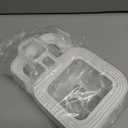 COOLWUFAN Wall Mount Holder for eero Pro 6/6E Home WiFi System - Simple and Sturdy Stand Bracket for Tri-Band Mesh Wi-Fi 6 System (White, 3 Pack)