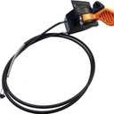 Throttle Choke Cable Control Assembly Replacement for AM136026 Fit for JOHN DEERE X500 X520 X540