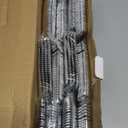 N9R 300PCS Silver Plastic Silverware, Heavy Duty Plastic Cutlery for Parties, Fancy Disposable Flatware Set Includes 100 Forks, 100 Spoons, and 100 Knives, Perfect for Weddings, Dinners, Picnics