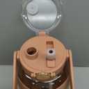 chunmo 74 oz Glass Water Bolttles with Straw Large Motivational Water Bottle with Time Marker Sports Water Bottles with Silicone Sleeve and Handle Lid 2.2L Water Jug for Gym Workout