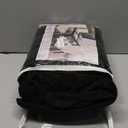 MOSAYT 100% Waterproof Dining Room Chair Covers Set of 6, Super Fit Stretch Jacquard Parson Chairs Slipcovers Removable Washable Chair Seat Protectors for Home, Kitchen, Banquet (Black - XL)