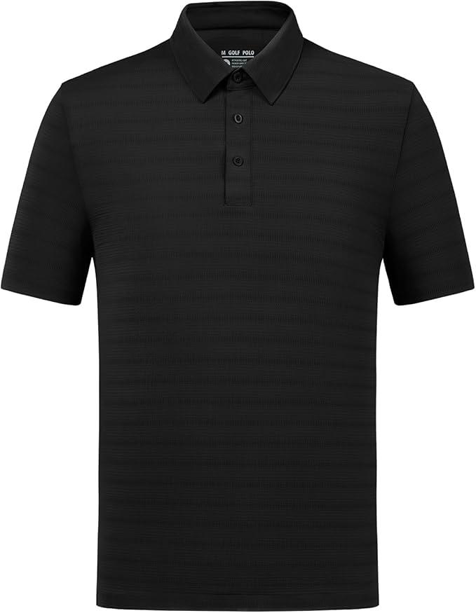 Men’s Performance Golf Polo, Cooling Tennis Shirts, Seamless Stretch, Quick-Dry Short Sleeve with IceSilk Tech XL Men’s Performance Golf Polo, Cooling Tennis Shirts, Seamless Stretch, Quick-Dry Short Sleeve with IceSilk Tech XL