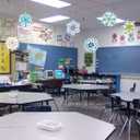 3 x Fancy Land 45 Pcs Snowflake Cutouts Bulletin Board Snowflakes Paper Snowflakes Holiday Christmas Winter Classroom Decoration Snowflake Decorations